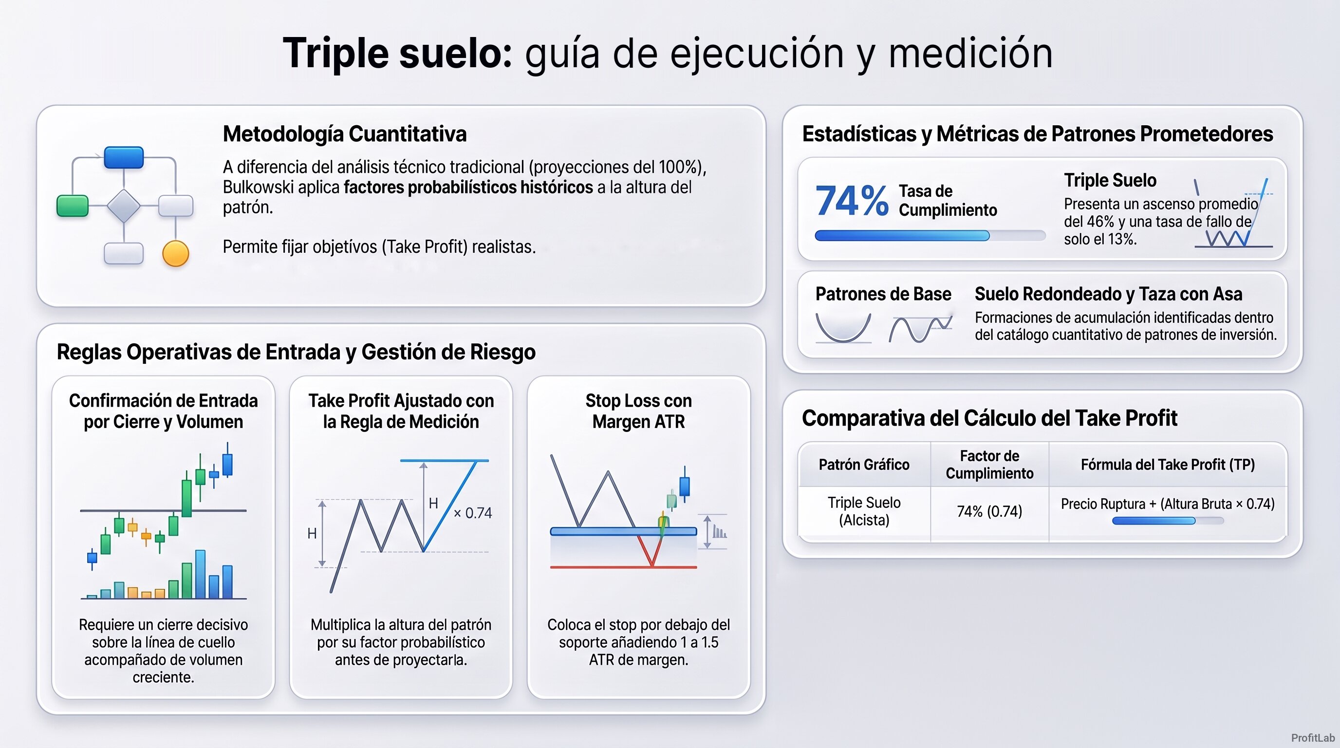 Triple suelo: guía de ejecución y medición