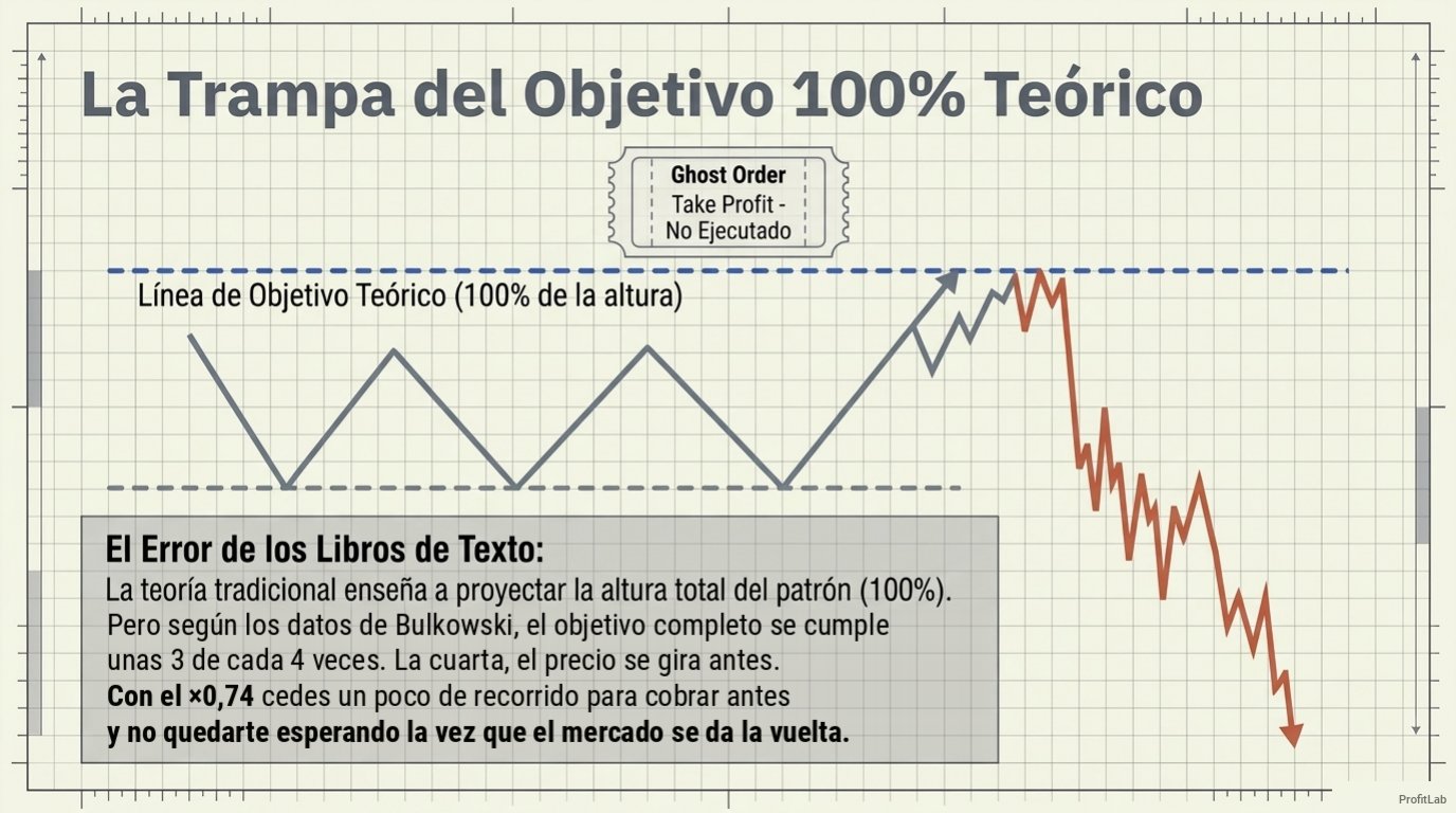 Lámina 7: la trampa del objetivo del 100 %